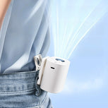 Cool Off in Style: The 360° Rotating Mini Fan That Can Clip Anywhere and Blow Your Mind (and Hair) Away!