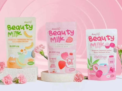 Dear Face Beauty Milk Collagen Powder Drink - 10 Sachets