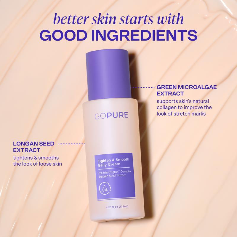 New! GOPURE Tighten & Smooth Belly Firming Cream