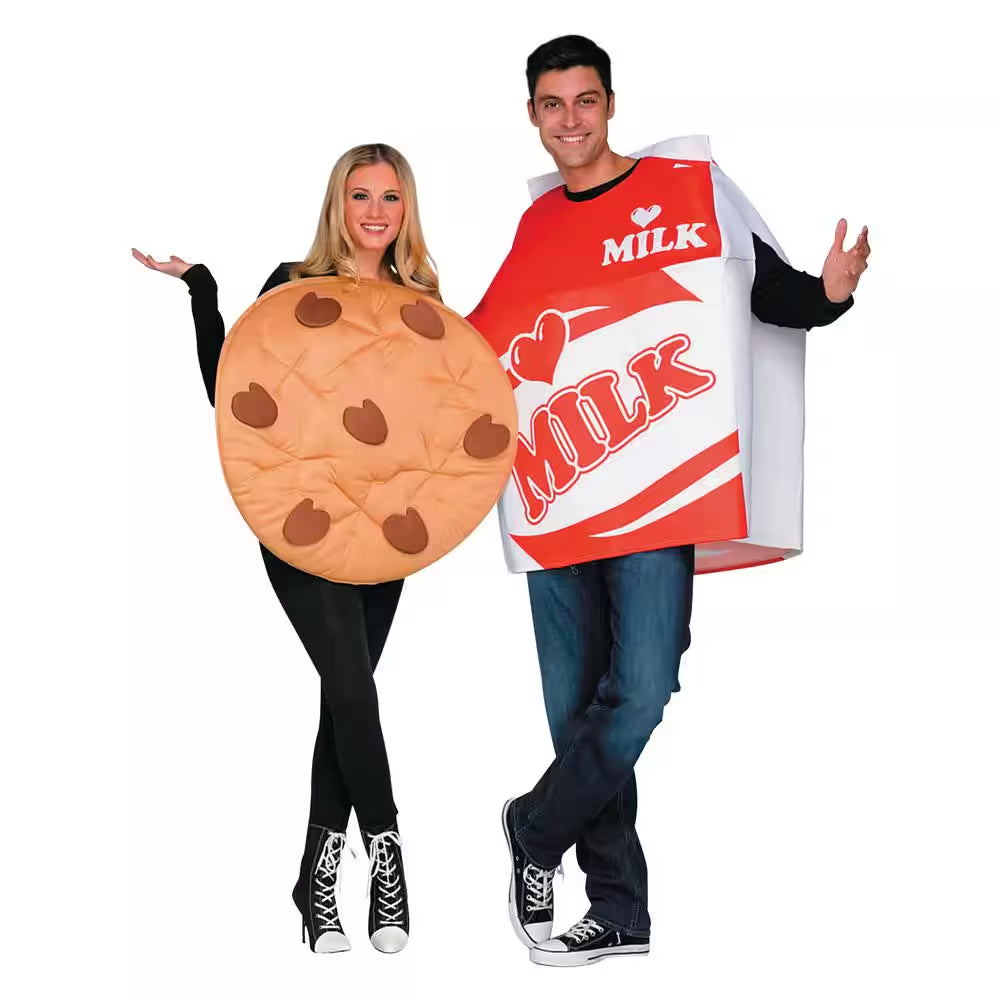 Cookies and Milk Couple Costume - Adult Halloween Costume