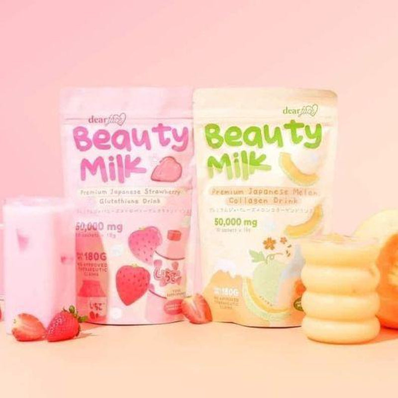 Dear Face Beauty Milk Collagen Powder Drink - 10 Sachets