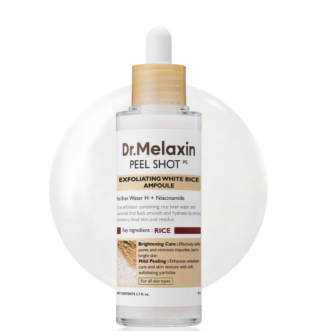 Dr. Melaxin | Peel Shot Glow Rice Line