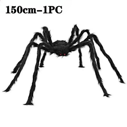 Giant Halloween Stretchable Spider Web Cotton Cobweb Decor for Haunted House Graveyard Indoor Outdoor Scary Party Supplies
