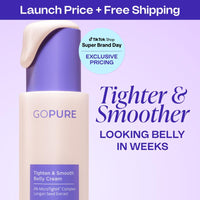 New! GOPURE Tighten & Smooth Belly Firming Cream