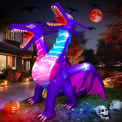 8FT Halloween Inflatable Dragon