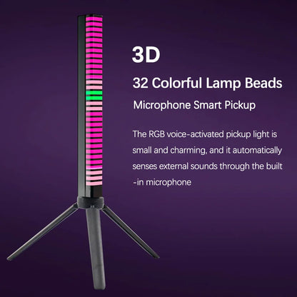 Sound Activated RGB Light Bar
