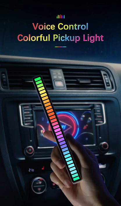 Sound Activated RGB Light Bar