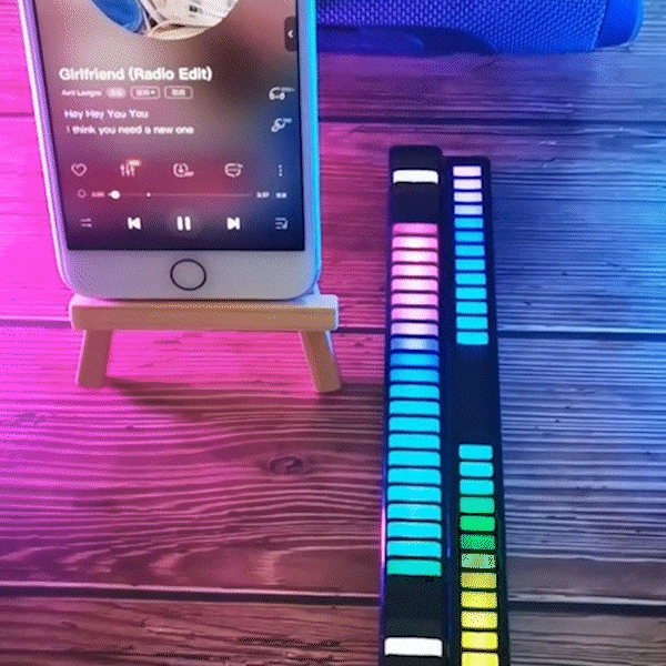 Sound Activated RGB Light Bar