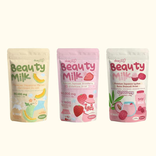 Dear Face Beauty Milk Collagen Powder Drink - 10 Sachets