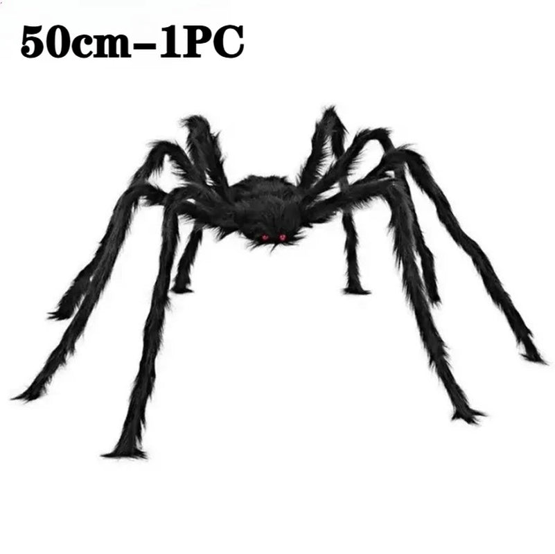 Giant Halloween Stretchable Spider Web Cotton Cobweb Decor for Haunted House Graveyard Indoor Outdoor Scary Party Supplies