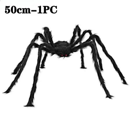 Giant Halloween Stretchable Spider Web Cotton Cobweb Decor for Haunted House Graveyard Indoor Outdoor Scary Party Supplies