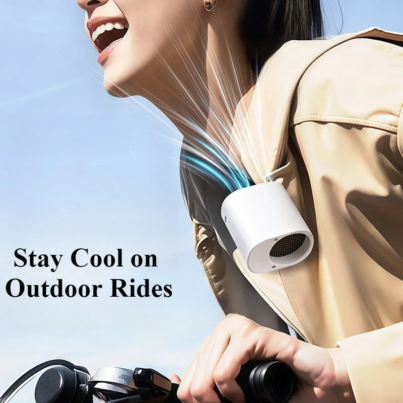 Cool Off in Style: The 360° Rotating Mini Fan That Can Clip Anywhere and Blow Your Mind (and Hair) Away!