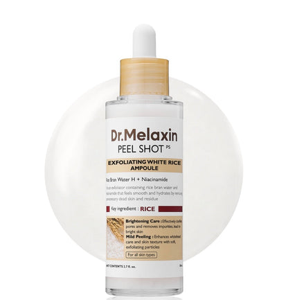 Dr. Melaxin | Peel Shot Glow Rice Line